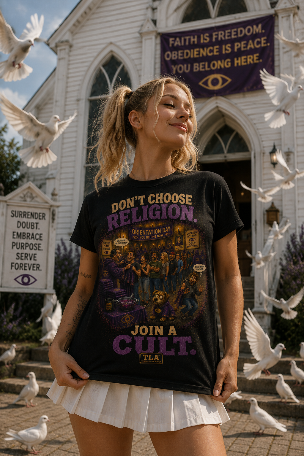 Don't Choose Religion. Join a Cult.